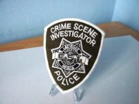 Embleem,Police,CSI,Crime,Scene,Investigator,Las Vegas,Nevada