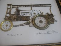 Lijst met klokken en horloges accesoires