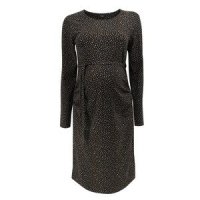 Bruin/zwarte jurk - Nieuw