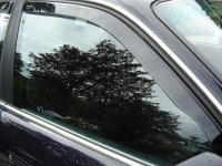 Audi donkere zijwindschermen raamspoilers fenders shields