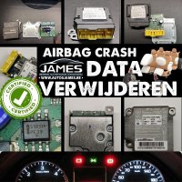  airbag crash data verwijderen