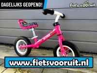 Nieuwe Jetter Roze Loopfietsje Balansbike 10inc