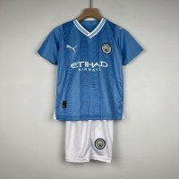 Manchester City Thuis Voetbal Kindertenue 23/24
