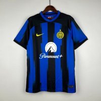 Inter Milan Thuis Voetbalshirt 23/24 Dumfries