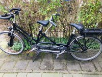 Multicycles Electrische vouwbare tandem.