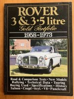 Rover 3 & 3.5 litre Gold