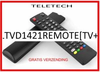 Vervangende afstandsbediening voor de VSTLTVD1421REMOTE[TV+DVD] 