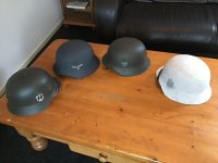 Duitse Helmen repro juiste kleur textured