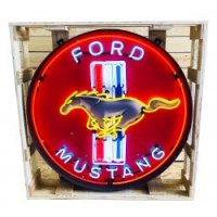 Ford Mustang Flying gasoline Texaco Chevrolet