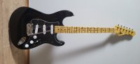 G&L Stratocaster (Zwart)