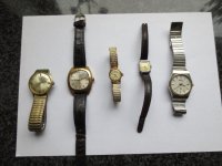 Verschillende oude horloges