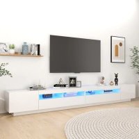 VidaXL Tv-meubel met LED-verlichting 300x35x40 cm