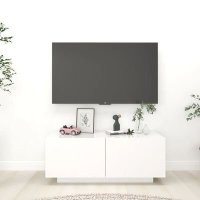 VidaXL Tv-meubel 100x35x40 cm spaanplaat hoogglans