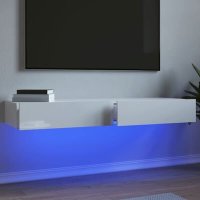 VidaXL Tv-meubelen 2 st met LED