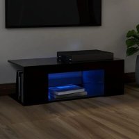 VidaXL Tv-meubel met LED-verlichting 90x39x30 cm