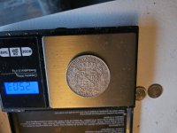 Zilveren munten divers 50 Guldens 10