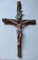 Vintage Kruisbeeld A.Massidda Italië jaren 1950