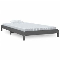 VidaXL Bed stapelbaar 100x200 cm massief
