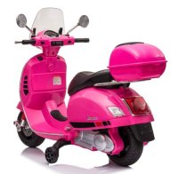 Kinder Scooter Vespa 12v + windscherm