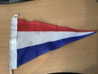 Punt vlaggetje Nederland