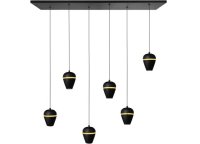 Hanglamp 6 lichts led bar tafel