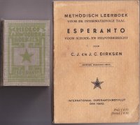 Methodisch leerboek Esperanto en zakwoordenboekje Esperanto