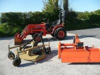 Kubota B HST tractor- top conditie