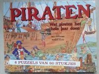 Piraten (Boek en puzzels) 