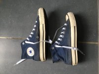 Converse all stars blue sneakers maat