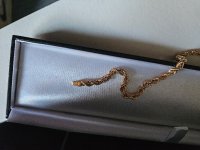14k Thick Rope gouden armband 20cm
