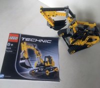 Lego Technic - graafkraan - 8419