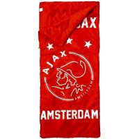 Ajax Slaapzak rood met Ajax-logo, 65