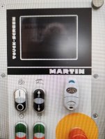 Herstel Martin display Berghof zaagmachine paneel