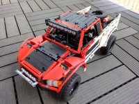 Lego technic Baja Trophy truck.