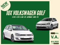 Volkswagen Golf 10x IN DIVERSE UITVOERINGEN