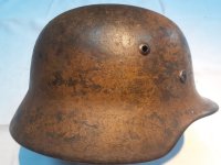 WW2 Duitse helm met 90% insigne