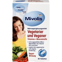 Mivolis supplement voor VEGETARIER & VEGANIST