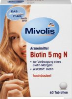 Mivolis Biotine 5mg N, voor gezond