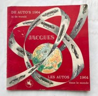 Boek Jacques “De auto’s 1964. 