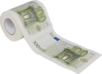 100 Euro Toiletpapier