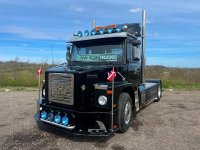 Scania T141 V8 Black Panter Show