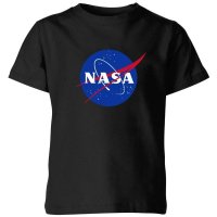 T-shirt,NASA,Zwart,Wit
