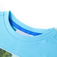 Kindershirt 92 zeeblauw11759