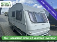 CHATEAU CALISTA 390 DWARSBED + VOORTENT