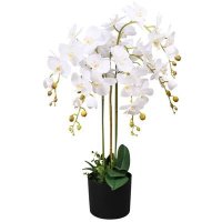 VidaXL Kunstplant met pot orchidee 75
