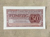 Duits bankbriefje van 50 Reichsmark Wehrmacht