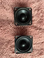 2 twee kleine speakers audioboxen geluid
