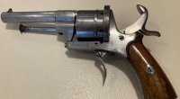 Penvuur revolver van het Lefaucheux-type 9mm