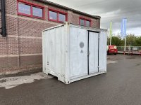 Opslagcontainer met loopdeur 300 x 240