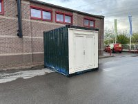 Opslagcontainer openslaande deuren 300 x 240
